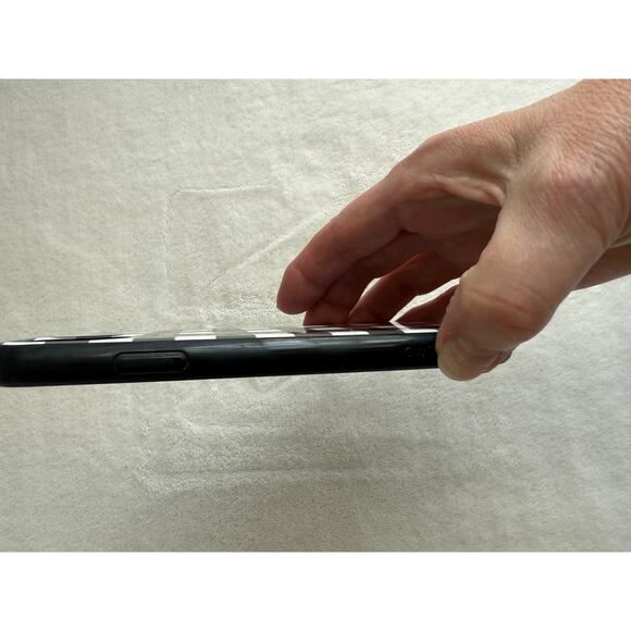 Casely 11 Pro iPhone Case Black White Plaid Fall Holiday Accent‎ Accessory - Picture 5 of 6